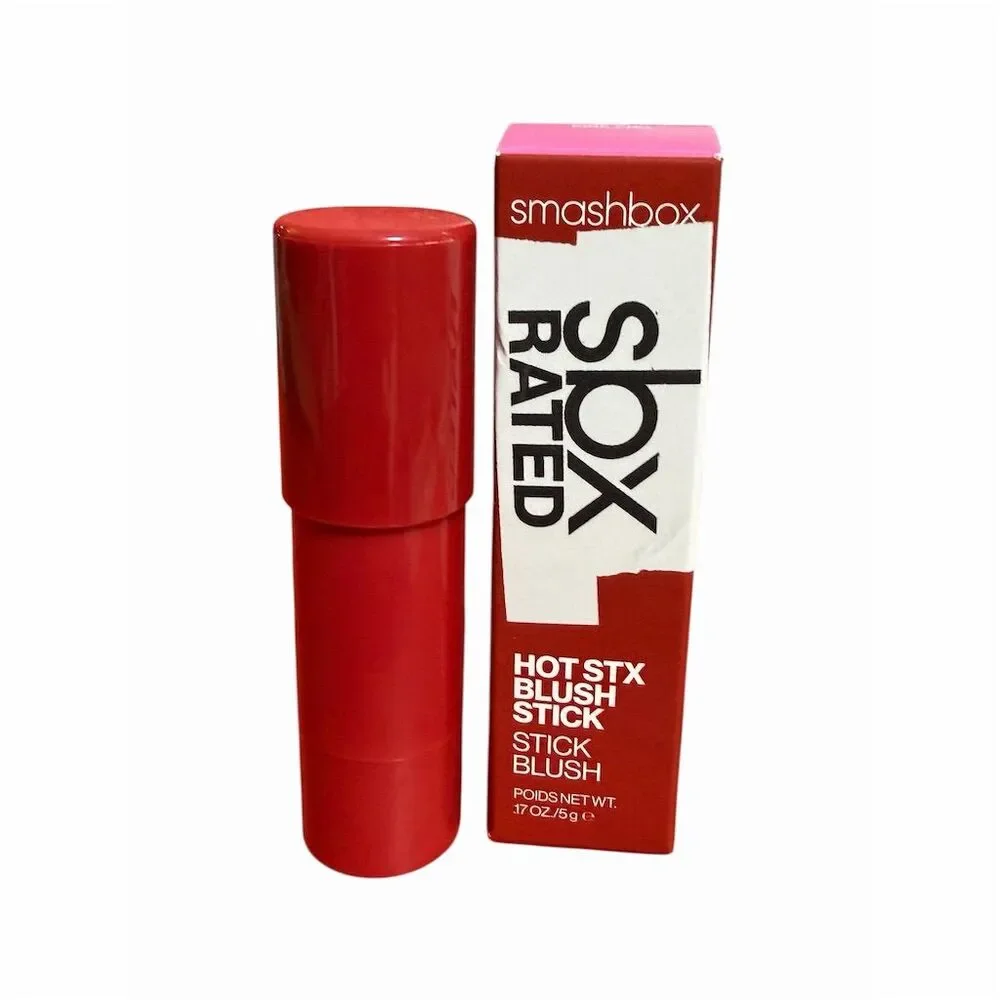 Smashbox Hot STX Blush Stick Vibrant Pink Cream Makeup 0.17 oz